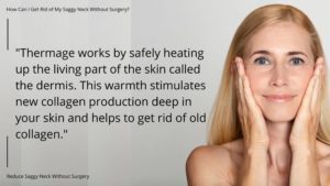 get rid of saggy neck