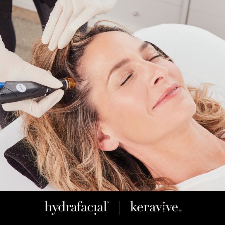 hydrafacial keravive