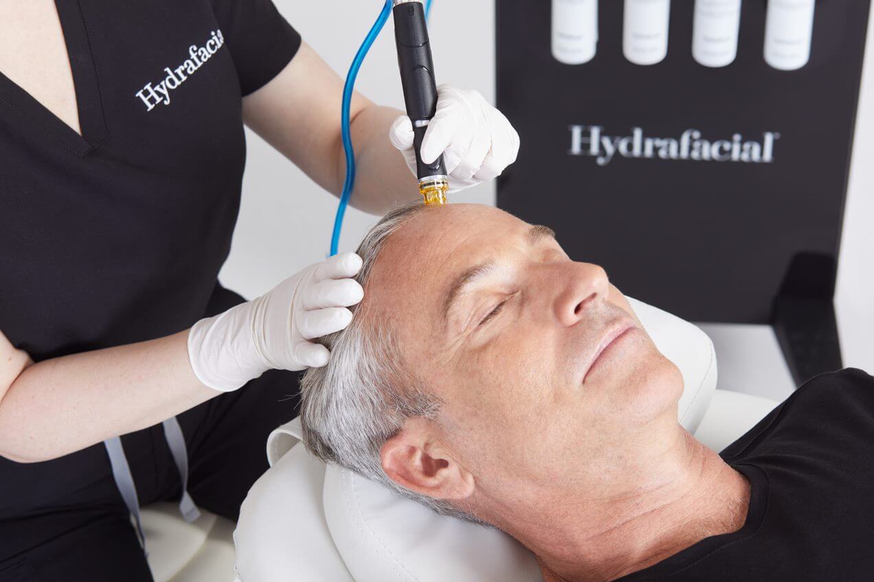 Hydrafacial treatment